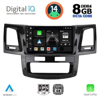 AIN-125374 - Digital iQ - DIGITAL IQ BXF 7720_CPAA (9inc) MULTIMEDIA TABLET for TOYOTA HILUX mod. 2005-2016 - ALL IN POINT - LEFKELIS.GR