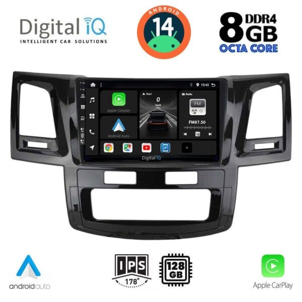 AIN-125374 - Digital iQ - DIGITAL IQ BXF 7720_CPAA (9inc) MULTIMEDIA TABLET for TOYOTA HILUX mod. 2005-2016 - ALL IN POINT - LEFKELIS.GR