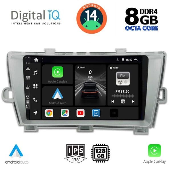 AIN-125375 - Digital iQ - DIGITAL IQ BXF 7726_CPAA (9inc) MULTIMEDIA TABLET for TOYOTA PRIUS mod. 2009-2015 - ALL IN POINT - LEFKELIS.GR
