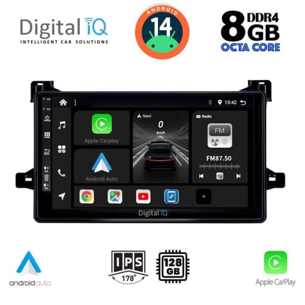 AIN-125161 - Digital iQ - DIGITAL IQ BXF 7727_CPAA (9inc) MULTIMEDIA TABLET for TOYOTA PRIUS mod. 2016-2020 - ALL IN POINT - LEFKELIS.GR