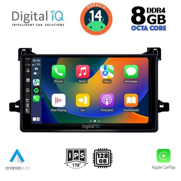 DIGITAL IQ BXF 7727_CPAA (9inc) MULTIMEDIA TABLET for TOYOTA PRIUS mod. 2016-2020 - Image 2