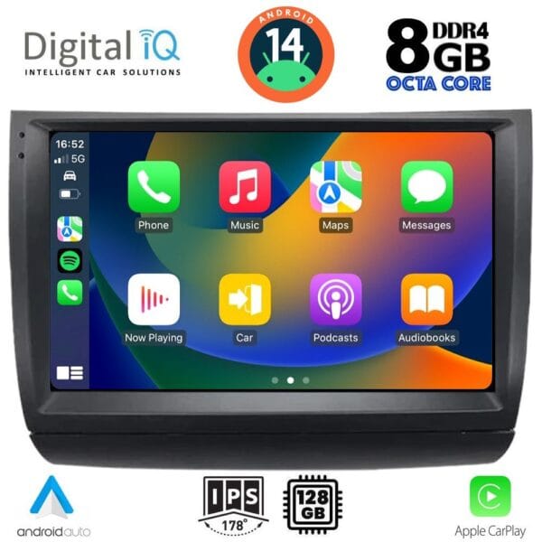 DIGITAL IQ BXF 7728_CPAA (9inc) MULTIMEDIA TABLET for TOYOTA PRIUS mod. 2003-2009 - Image 2