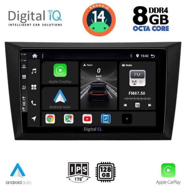 AIN-125075 - Digital iQ - DIGITAL IQ BXF 7746_CPAA (9inc) MULTIMEDIA TABLET for GOLF 6 mod. 2009-2012 - ALL IN POINT - LEFKELIS.GR