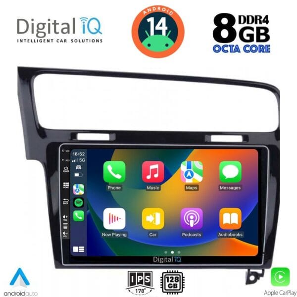DIGITAL IQ BXF 7747_CPAA (10inc) MULTIMEDIA TABLET for VW GOLF 7 mod. 2013-2020 - Image 2