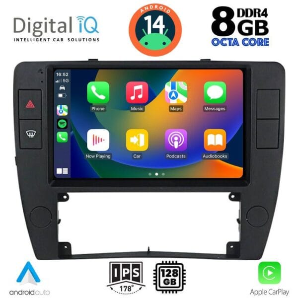 DIGITAL IQ BXF 7749_CPAA (9inc) MULTIMEDIA TABLET for VW PASSAT mod. 2000-2005 - Image 2