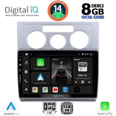AIN-129003 - Digital iQ - DIGITAL IQ BXF 7767_CPAA A/C (10inc) MULTIMEDIA TABLET for VW TOURAN mod. 2003-2010 - ALL IN POINT - LEFKELIS.GR