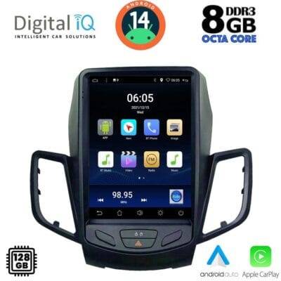 AIN-130357 - Digital iQ - DIGITAL IQ BXF 7854_CPAA TESLA STYLE for FORD FIESTA mod. 2008-2017 - ALL IN POINT - LEFKELIS.GR