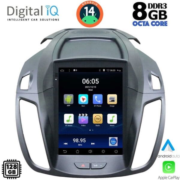 AIN-130372 - Digital iQ - DIGITAL IQ BXF 7964_CPAA TESLA STYLE for FORD KUGA mod. 2013-2019 - ALL IN POINT - LEFKELIS.GR