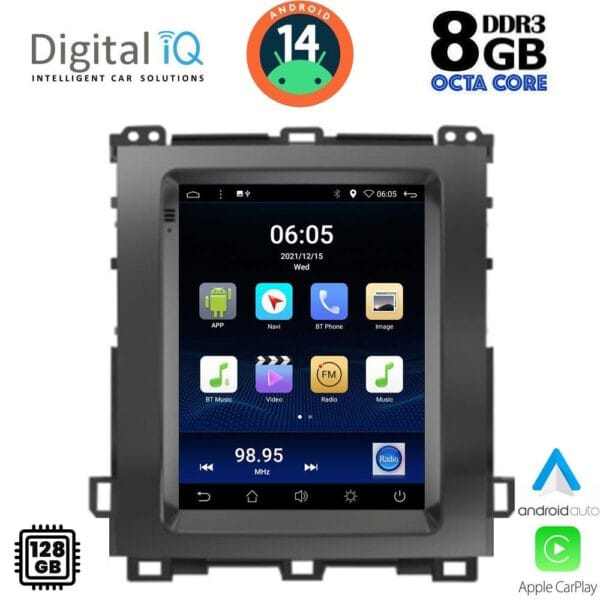AIN-130381 - Digital iQ - DIGITAL IQ BXF 7982_CPAA TESLA STYLE  for TOYOTA LANDCRUISER mod. 2003-2009 - ALL IN POINT - LEFKELIS.GR