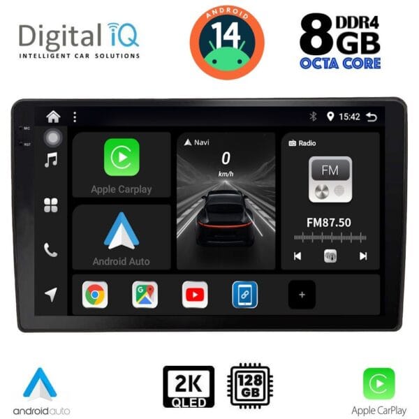 AIN-139623 - Digital iQ - DIGITAL IQ BXF 11005_CPAA (10inc) MULTIMEDIA TABLET for AUDI A4 mod. 2008-2015 - ALL IN POINT - LEFKELIS.GR