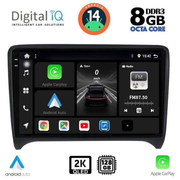 AIN-139753 - Digital iQ - DIGITAL IQ BXF 11009_CPAA (9inc) MULTIMEDIA TABLET for AUDI TT mod. 2007-2015 - ALL IN POINT - LEFKELIS.GR