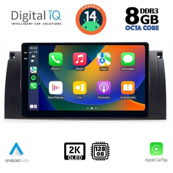 DIGITAL IQ BXF 11045_CPAA (9inc) MULTIMEDIA TABLET for BMW Series 5 (E39) mod. 1997-2005 | X5 (E53) mod. 1999-2006 - Image 2