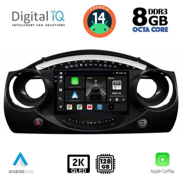 AIN-139724 - Digital iQ - DIGITAL IQ BXF 11063_CPAA (9inc) MULTIMEDIA TABLET for MINI COOPER (R50-R52-R53) mod. 2000-2006 - ALL IN POINT - LEFKELIS.GR
