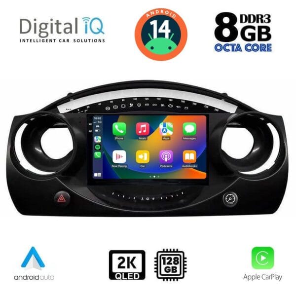 DIGITAL IQ BXF 8063_CPAA (9inc) MULTIMEDIA TABLET for MINI COOPER (R50-R52-R53) mod. 2000-2006 - Image 2