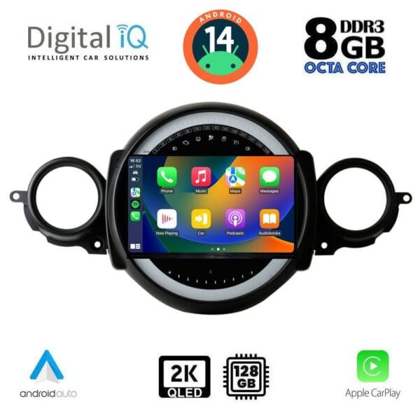 DIGITAL IQ BXF 11064_CPAA (9inc) MULTIMEDIA TABLET for MINI COOPER (R56-R57) mod. 2006-2014 - CLUBMAN (R55) mod. 2007-2014 - Image 2