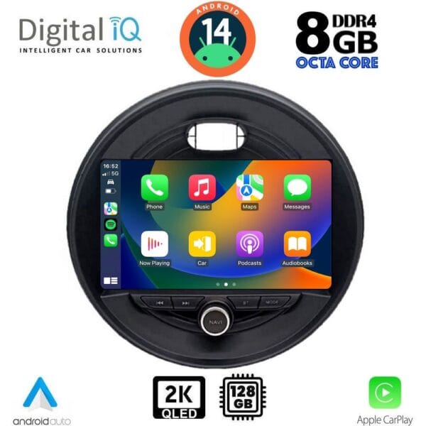 DIGITAL IQ BXF 8066_CPAA (9inc) MULTIMEDIA TABLET for MINI COOPER (F55-56-F57) mod. 2015> CLUBMAN (F54) mod. 2015> ROADSTER (F59) mod. 2014> COUNTRYMAN (F60) mod. 2016> - Image 2