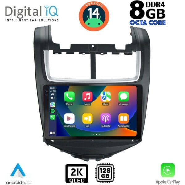 DIGITAL IQ BXF 11075_CPAA (9inc) MULTIMEDIA TABLET for CHEVROLET AVEO mod. 2014-2017 - Image 2