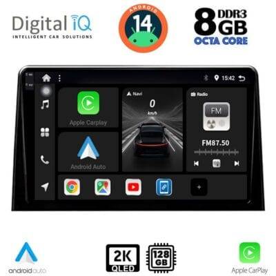 AIN-139620 - Digital iQ - DIGITAL IQ BXF 11082_CPAA (10inc) MULTIMEDIA TABLET for CITROEN BERLINGO – OPEL COMBO – PEUGEOT PARTNER – TOYOTA PROACE mod. 2018> - FIAT DOBLO mod. 2022> - ALL IN POINT - LEFKELIS.GR