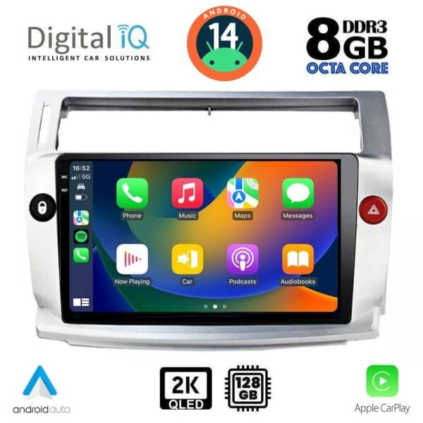 DIGITAL IQ BXF 11084_CPAA (9inc) MULTIMEDIA TABLET for CITROEN C4 mod. 2004-2011 - Image 2