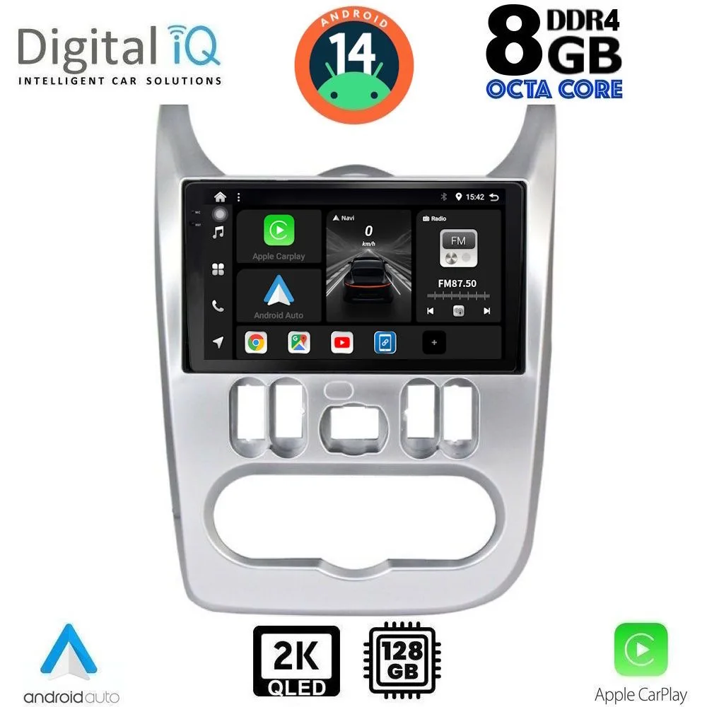 AIN-139780 - Digital iQ - DIGITAL IQ BXF 11101_CPAA (9inc) MULTIMEDIA TABLET for DACIA DUSTER – LOGAN – SANDERO mod. 2006-2012 - ALL IN POINT - LEFKELIS.GR