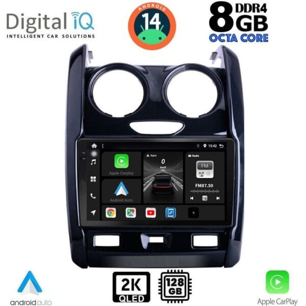AIN-139726 - Digital iQ - DIGITAL IQ BXF 11103_CPAA (9inc) MULTIMEDIA TABLET for DACIA DUSTER mod. 2012-2019 - ALL IN POINT - LEFKELIS.GR