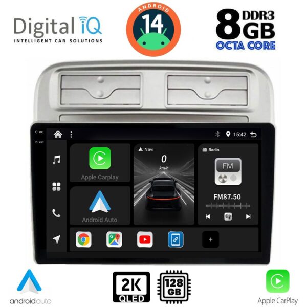 AIN-139506 - Digital iQ - DIGITAL IQ BXF 11128_CPAA (9inc) MULTIMEDIA TABLET for FIAT GRANDE PUNTO mod. 2005-2012 - ALL IN POINT - LEFKELIS.GR