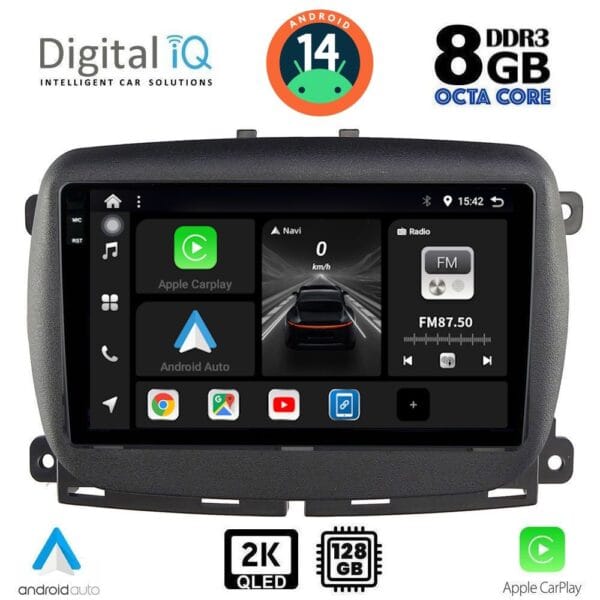 AIN-139733 - Digital iQ - DIGITAL IQ BXF 11131_CPAA (9inc) MULTIMEDIA TABLET for FIAT 500 mod. 2016> - ALL IN POINT - LEFKELIS.GR