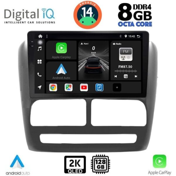 AIN-139761 - Digital iQ - DIGITAL IQ BXF 11137_CPAA (9inc) MULTIMEDIA TABLET for FIAT DOBLO mod. 2010-2015 - ALL IN POINT - LEFKELIS.GR