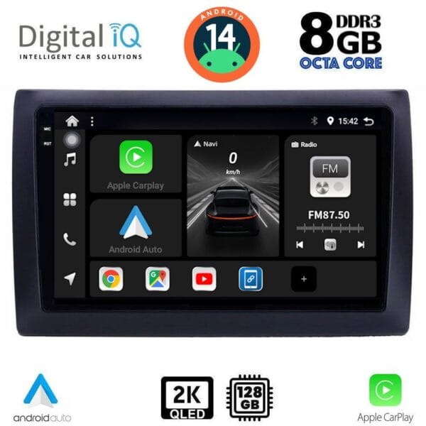 AIN-139664 - Digital iQ - DIGITAL IQ BXF 11145_CPAA (9inc) MULTIMEDIA TABLET for FIAT STILO mod. 2001-2007 - ALL IN POINT - LEFKELIS.GR