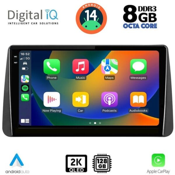 DIGITAL IQ BXF 8149_CPAA DASH (9inc) MULTIMEDIA TABLET for FIAT TIPO mod. 2018-2023 - Image 2