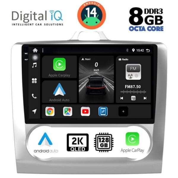 AIN-139794 - Digital iQ - DIGITAL IQ BXF 11156_CPAA CLIMA (9inc) MULTIMEDIA TABLET for FORD FOCUS mod. 2005-2012 - ALL IN POINT - LEFKELIS.GR