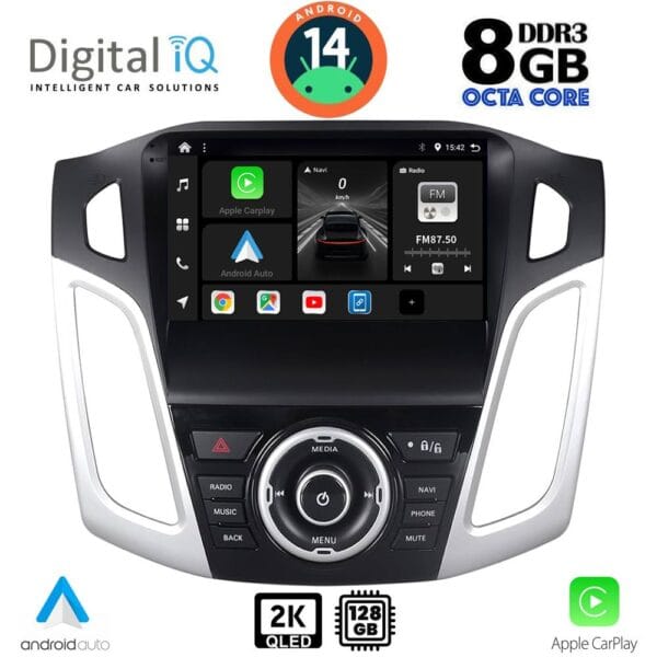 AIN-139797 - Digital iQ - DIGITAL IQ BXF 11157_CPAA (9inc) MULTIMEDIA TABLET for FORD FOCUS mod. 2011-2018 - ALL IN POINT - LEFKELIS.GR