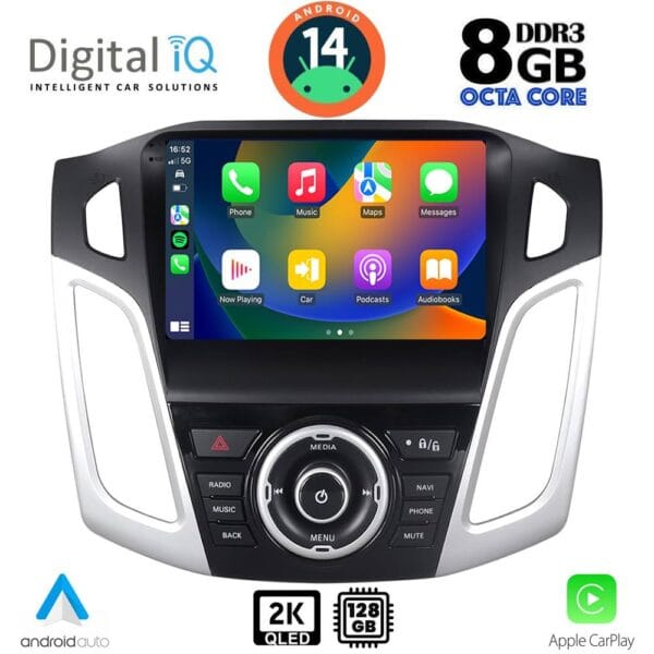 DIGITAL IQ BXF 11157_CPAA (9inc) MULTIMEDIA TABLET for FORD FOCUS mod. 2011-2018 - Image 2