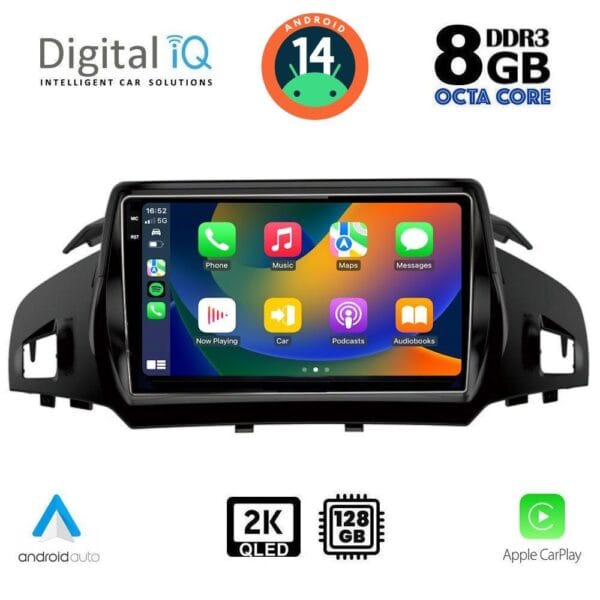 DIGITAL IQ BXF 8160_CPAA (9inc) MULTIMEDIA TABLET for FORD KUGA mod. 2013> – CMAX mod. 2011> - Image 2