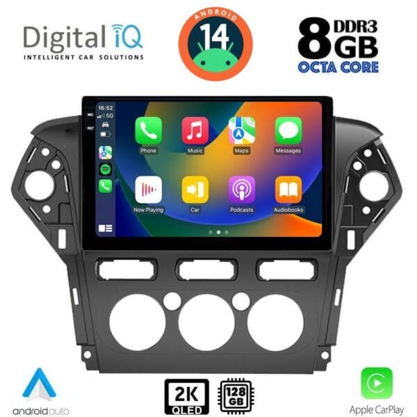 DIGITAL IQ BXF 8163_CPAA A/C (10inc) MULTIMEDIA TABLET for FORD MONDEO mod. 2011-2013 - Image 2