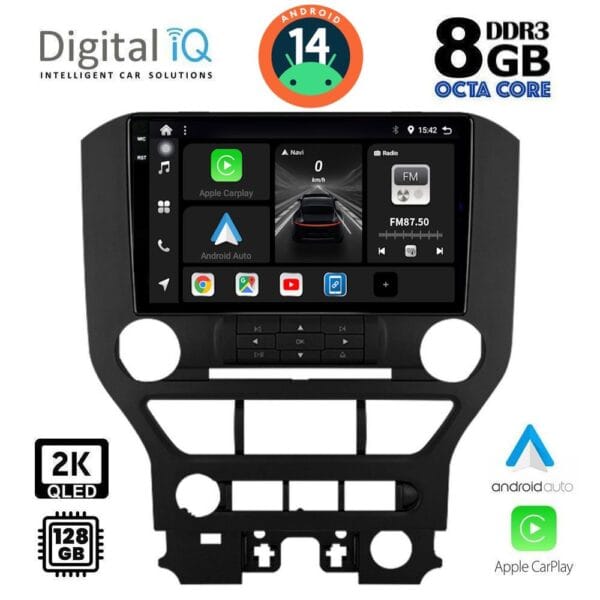 AIN-139784 - Digital iQ - DIGITAL IQ BXF 11166_CPAA (9inc) MULTIMEDIA TABLET for FORD MUSTANG mod. 2015-2020 - ALL IN POINT - LEFKELIS.GR