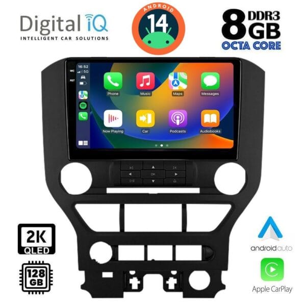DIGITAL IQ BXF 11166_CPAA (9inc) MULTIMEDIA TABLET for FORD MUSTANG mod. 2015-2020 - Image 2