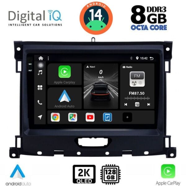 AIN-139935 - Digital iQ - DIGITAL IQ BXF 11173_CPAA (9inc) MULTIMEDIA TABLET for FORD RANGER mod. 2018> - ALL IN POINT - LEFKELIS.GR