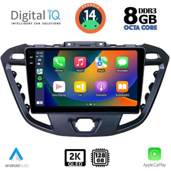 DIGITAL IQ BXF 11177_CPAA (9inc) MULTIMEDIA TABLET for FORD TRANSIT CUSTOM | TOURNEO CUSTOM mod. 2013-2019 - Image 2