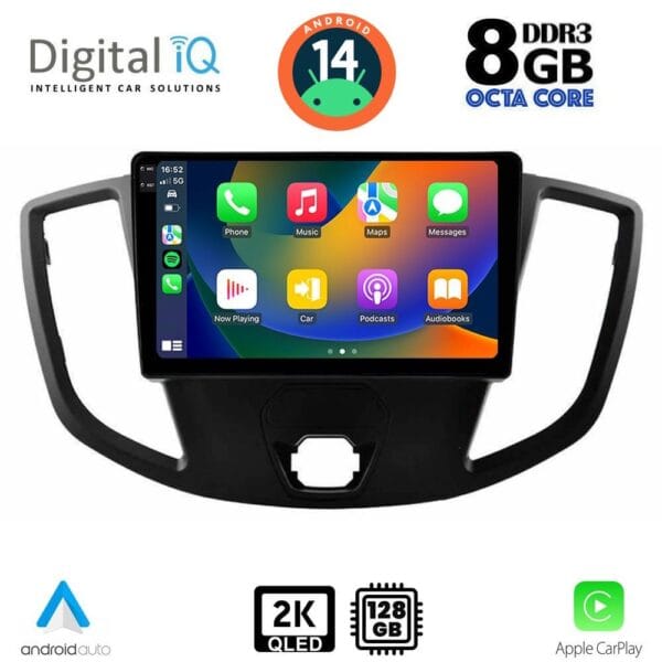 DIGITAL IQ BXF 11179_CPAA (9inc) MULTIMEDIA TABLET for FORD TRANSIT mod. 2014-2020 - Image 2