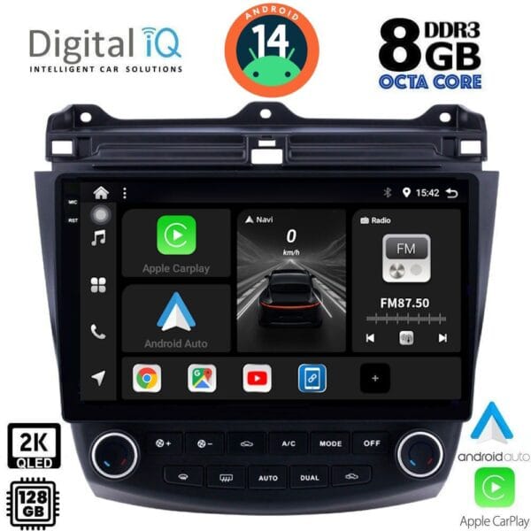 AIN-139605 - Digital iQ - DIGITAL IQ BXF 11182_CPAA (10inc) MULTIMEDIA TABLET for HONDA ACCORD mod. 2003-2007 - ALL IN POINT - LEFKELIS.GR