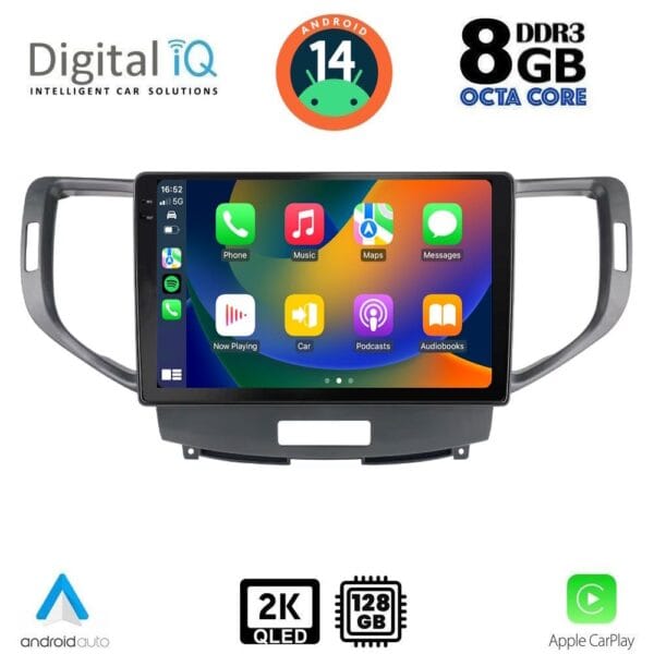 DIGITAL IQ BXF 11183_CPAA (9inc) MULTIMEDIA TABLET for HONDA ACCORD mod. 2008-2013 - Image 2
