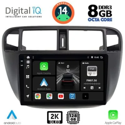 AIN-139701 - Digital iQ - DIGITAL IQ BXF 11186_CPAA A/C (9inc) MULTIMEDIA TABLET for HONDA CIVIC mod. 1995-2001 - ALL IN POINT - LEFKELIS.GR