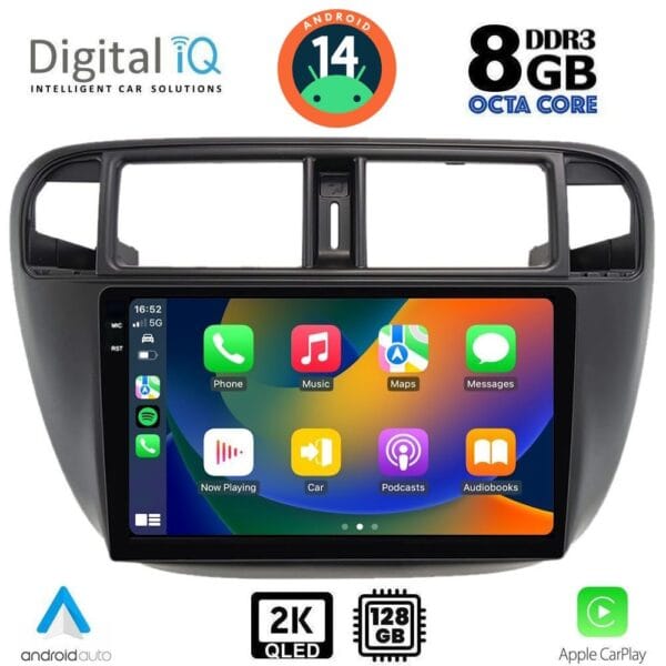 DIGITAL IQ BXF 8186_CPAA A/C (9inc) MULTIMEDIA TABLET for HONDA CIVIC mod. 1995-2001 - Image 2