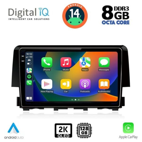 DIGITAL IQ BXF 8191_CPAA (9inc) MULTIMEDIA TABLET for HONDA CIVIC mod. 2016> - Image 2