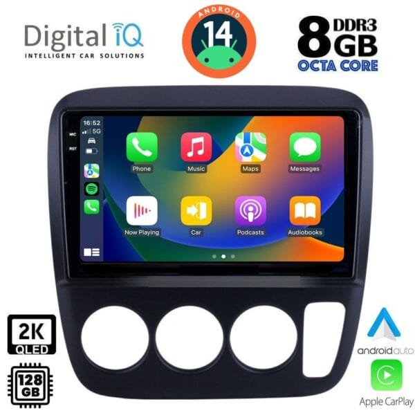 DIGITAL IQ BXF 11196_CPAA A/C (9inc) MULTIMEDIA TABLET for HONDA CRV mod. 1996-2006 - Image 2