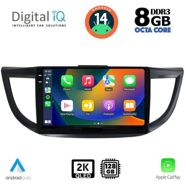 DIGITAL IQ BXF 8198_CPAA (10inc) MULTIMEDIA TABLET for HONDA CRV mod. 2013-2017 - Image 2