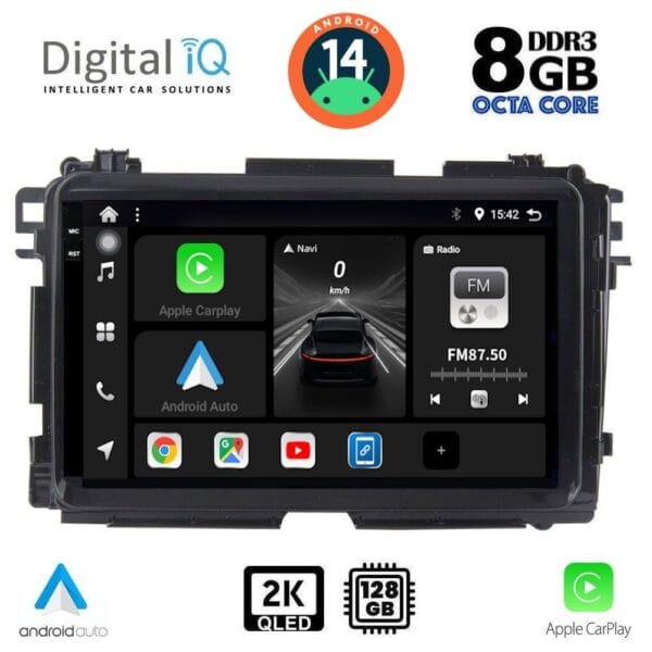 AIN-139813 - Digital iQ - DIGITAL IQ BXF 11201_CPAA (9inc) MULTIMEDIA TABLET for HONDA HRV mod. 2015-2021 - ALL IN POINT - LEFKELIS.GR