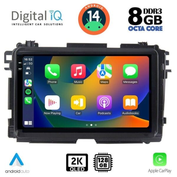 DIGITAL IQ BXF 8201_CPAA (9inc) MULTIMEDIA TABLET for HONDA HRV mod. 2015-2021 - Image 2