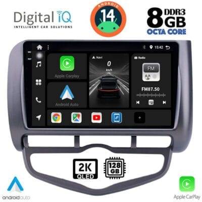 AIN-139816 - Digital iQ - DIGITAL IQ BXF 11210_CPAA CLIMA (9inc) MULTIMEDIA TABLET for HONDA JAZZ mod. 2002-2008 - ALL IN POINT - LEFKELIS.GR